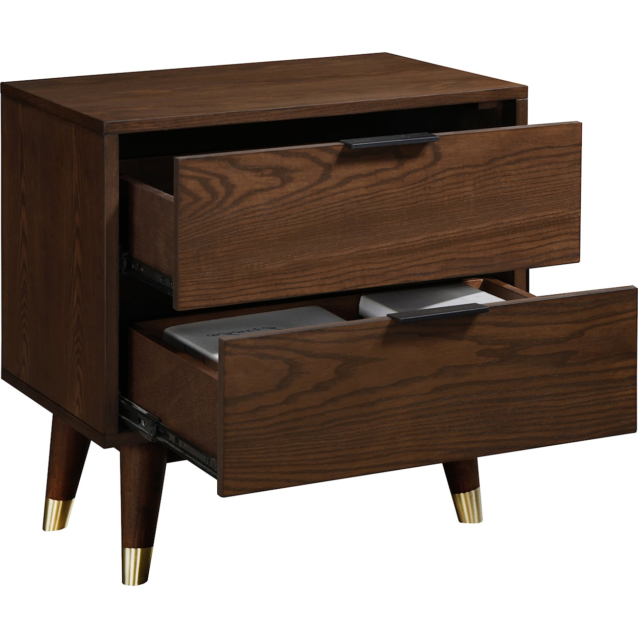 Meridian Furniture Vance 2-Drawer Nightstand