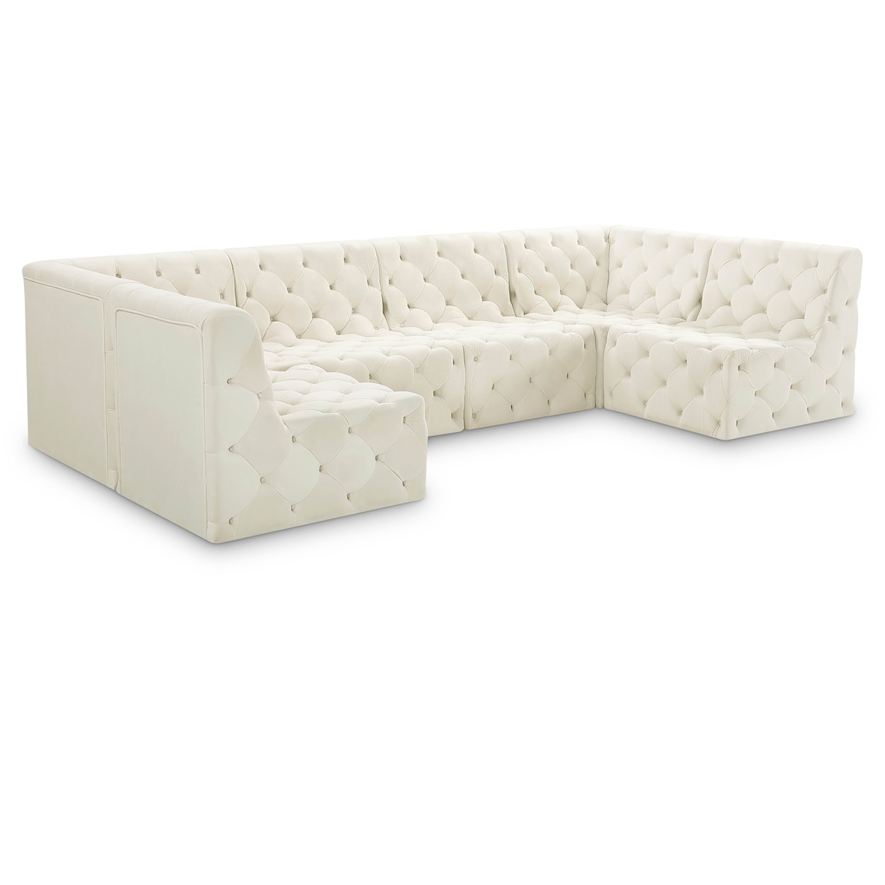 Meridian Furniture Tuft Modular Sectional