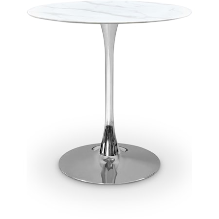 Tulip Chrome Counter Height Table (3 Boxes)