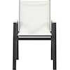 Meridian Furniture Nizuc Aluminum Mesh Dining Arm Chair