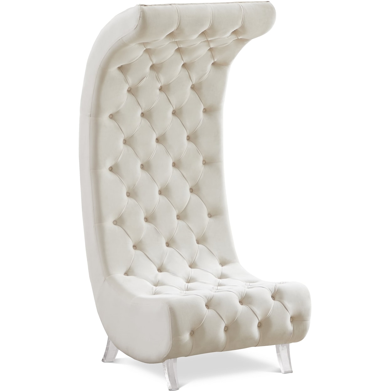 Meridian Furniture Crescent Accent Chair