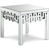 Meridian Furniture Aria Mirrored End Table