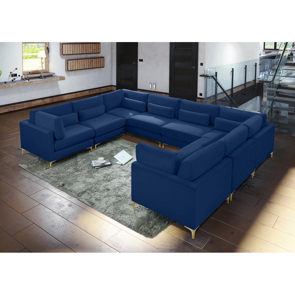 Meridian Furniture Julia Modular Sectional (8 Boxes)