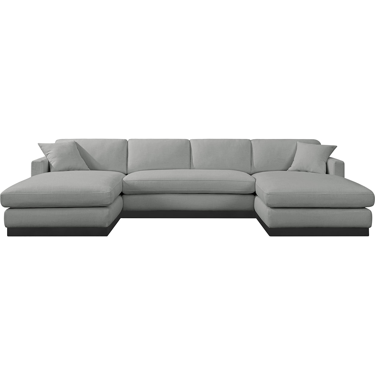 Meridian Furniture Johanna 3pc. Sectional (3 Boxes)