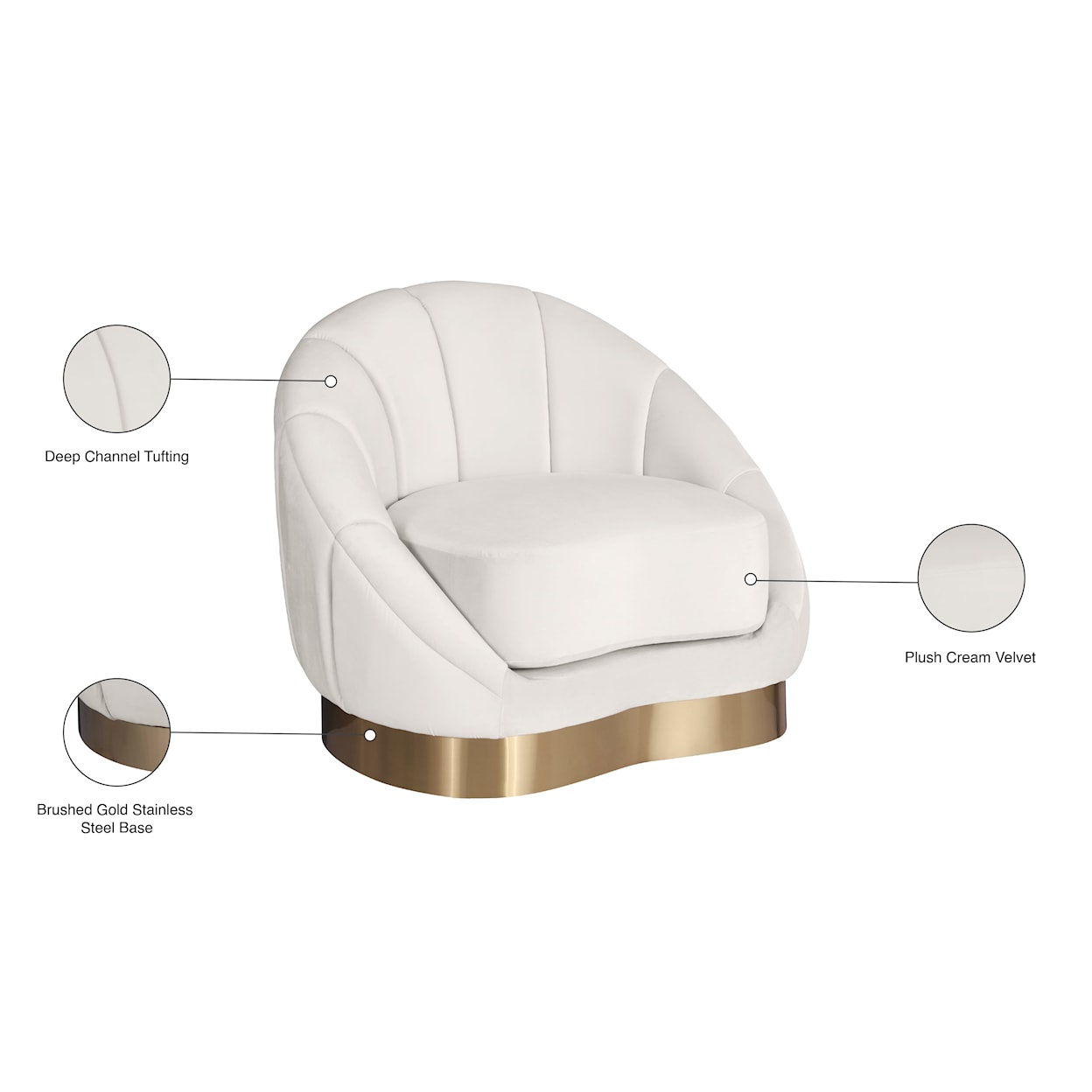 Meridian Furniture Shelly Chair