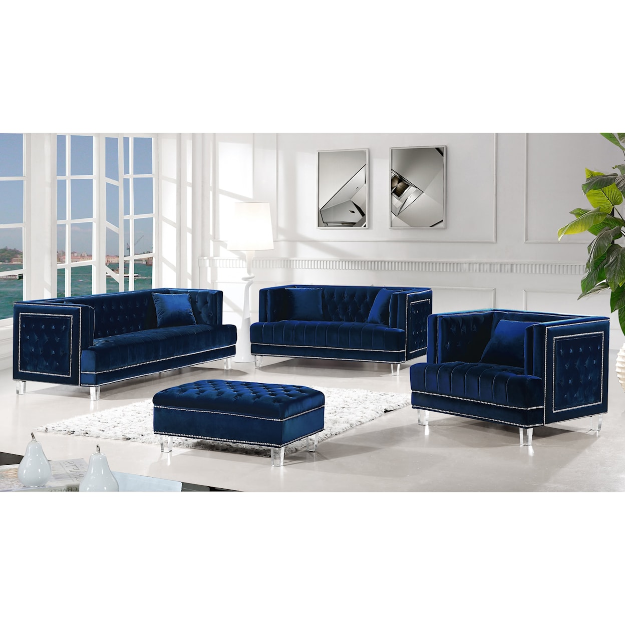 Meridian Furniture Lucas Loveseat