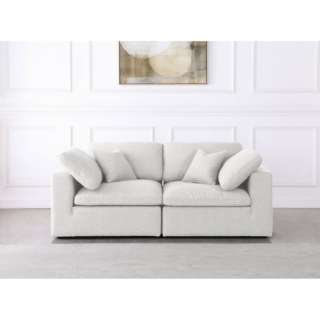 Meridian Furniture Serene Deluxe Comfort Modular Sofa