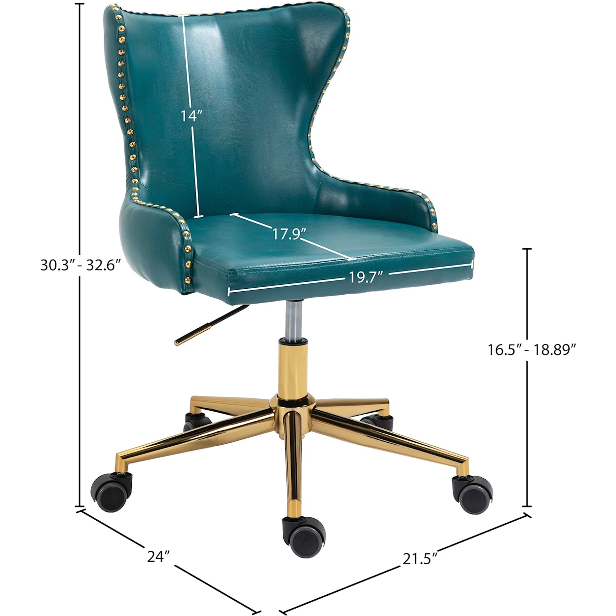 Meridian Furniture Hendrix Office Chair