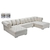 Meridian Furniture Presley 3pc. Sectional