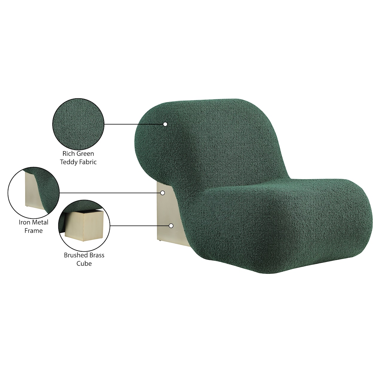 Meridian Furniture Quadra Accent Chair