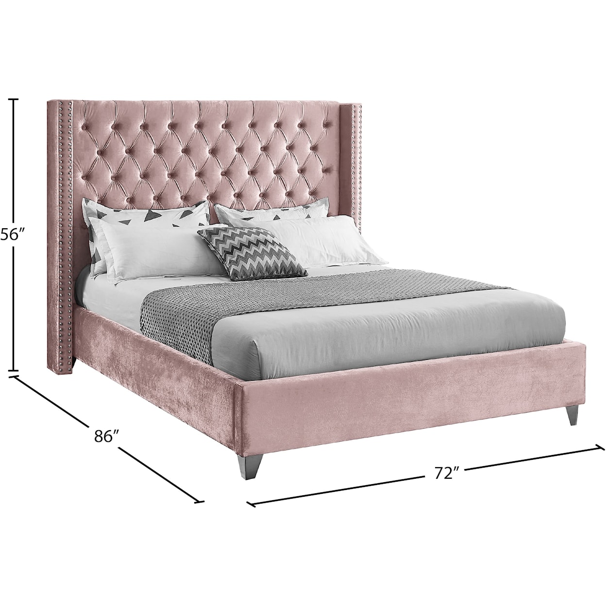 Meridian Furniture Aiden Queen Bed