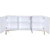 Meridian Furniture Collette White Sideboard with Storage