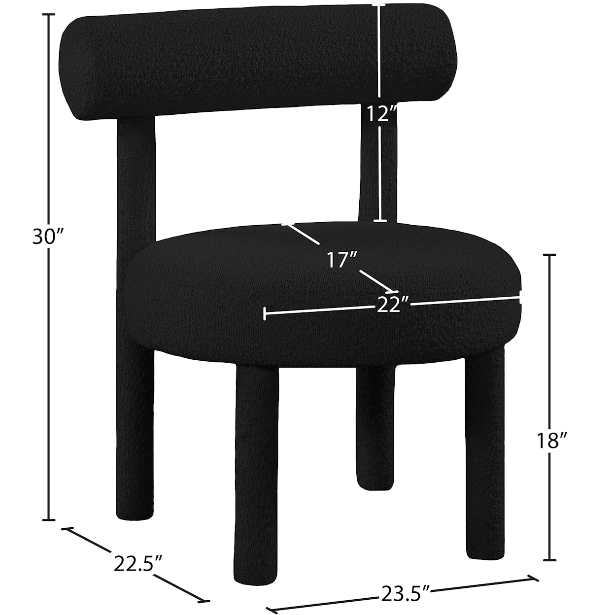 Meridian Furniture Parlor Accent Chair