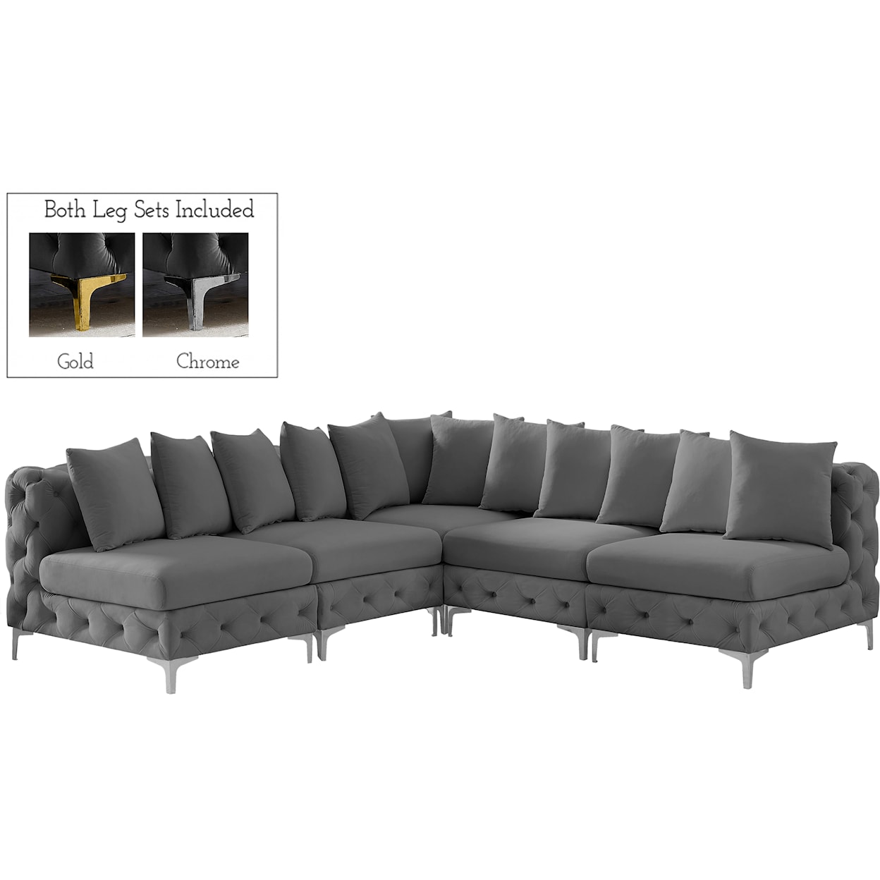 Meridian Furniture Tremblay Modular Sectional