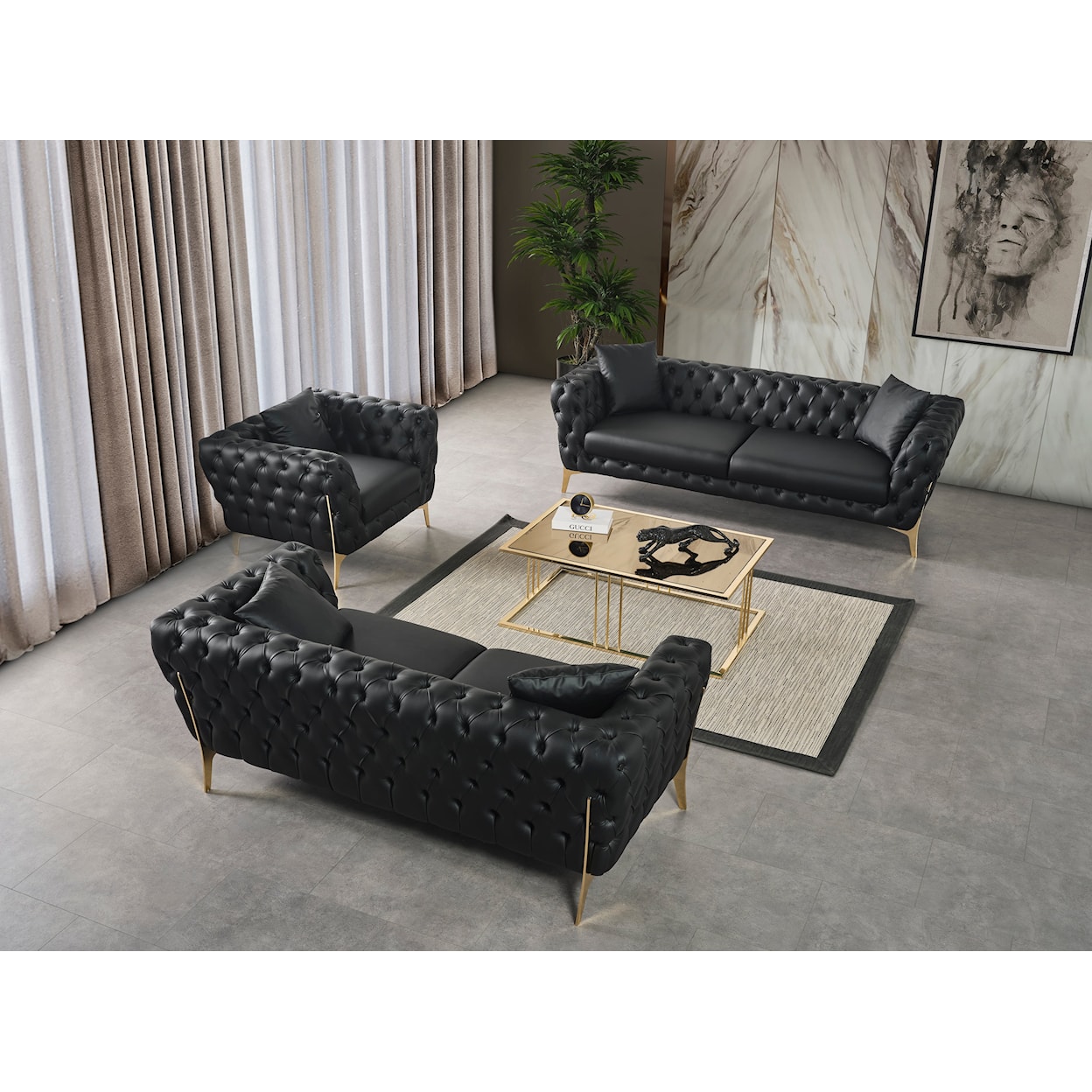 Meridian Furniture Aurora Loveseat