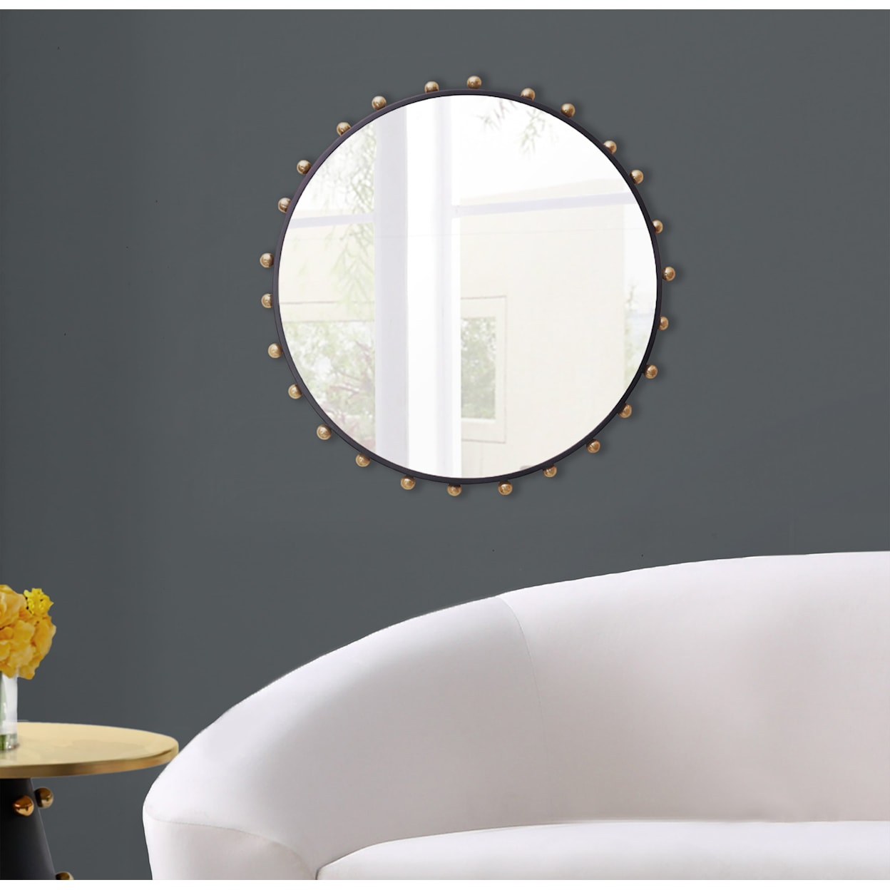 Meridian Furniture Raven Mirror