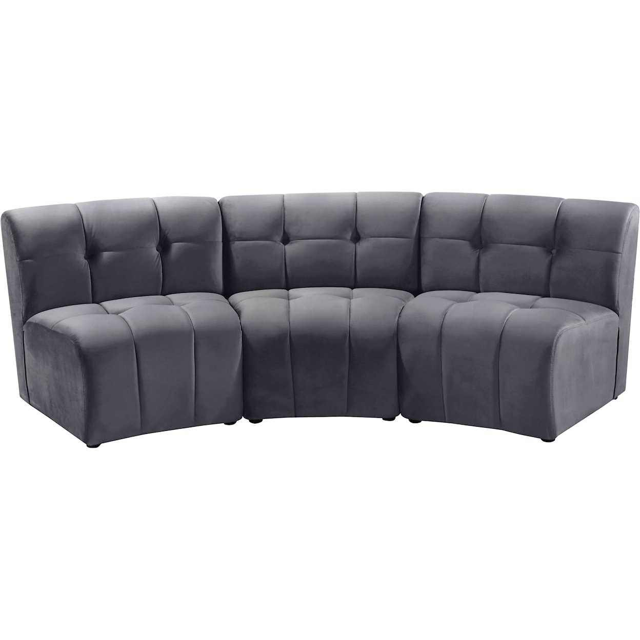 Meridian Furniture Limitless 3pc. Modular Sectional