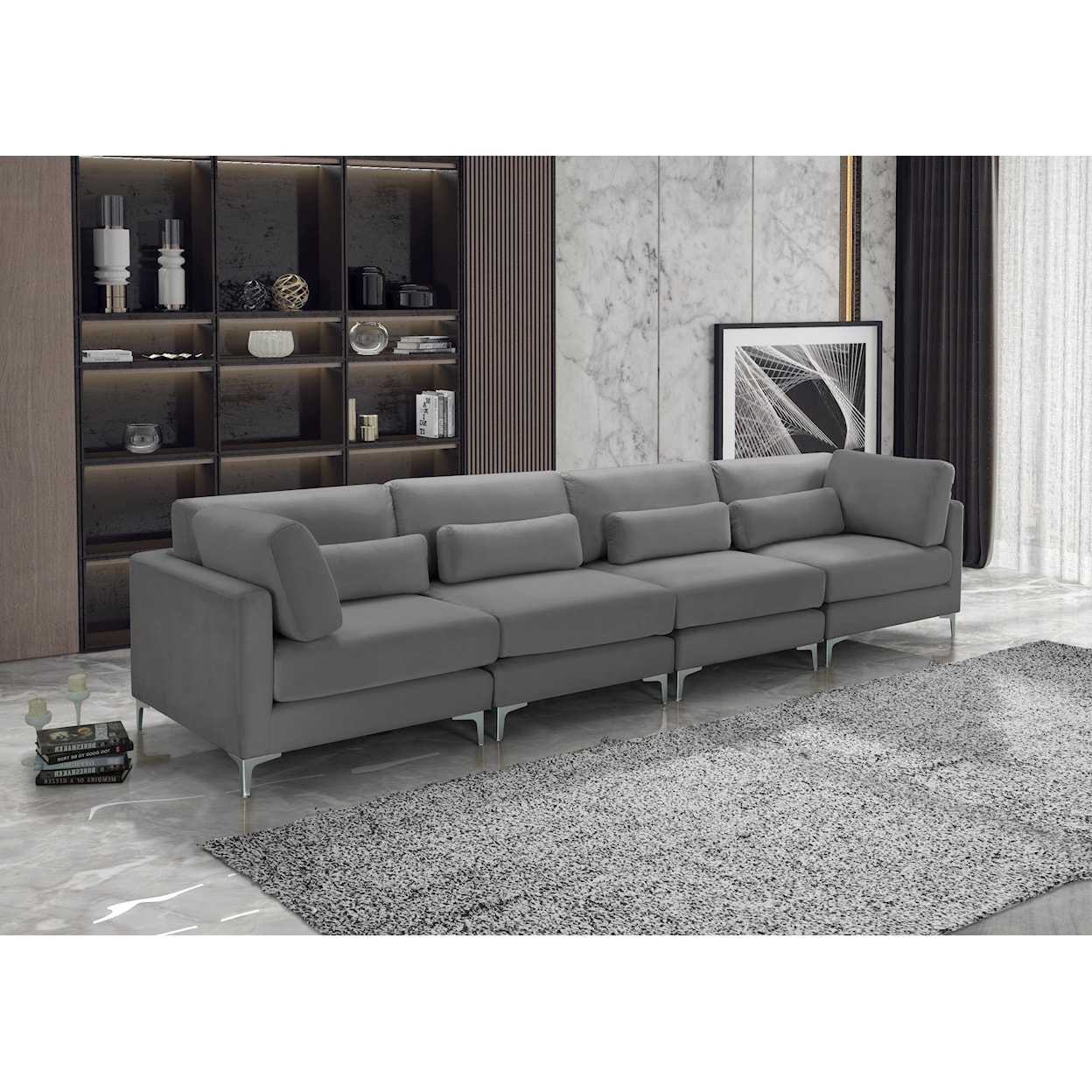 Meridian Furniture Julia Modular Sofa (4 Boxes)