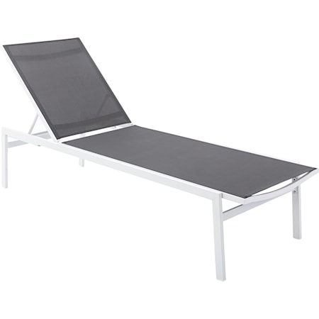 Aluminum Mesh Chaise Lounge Chair