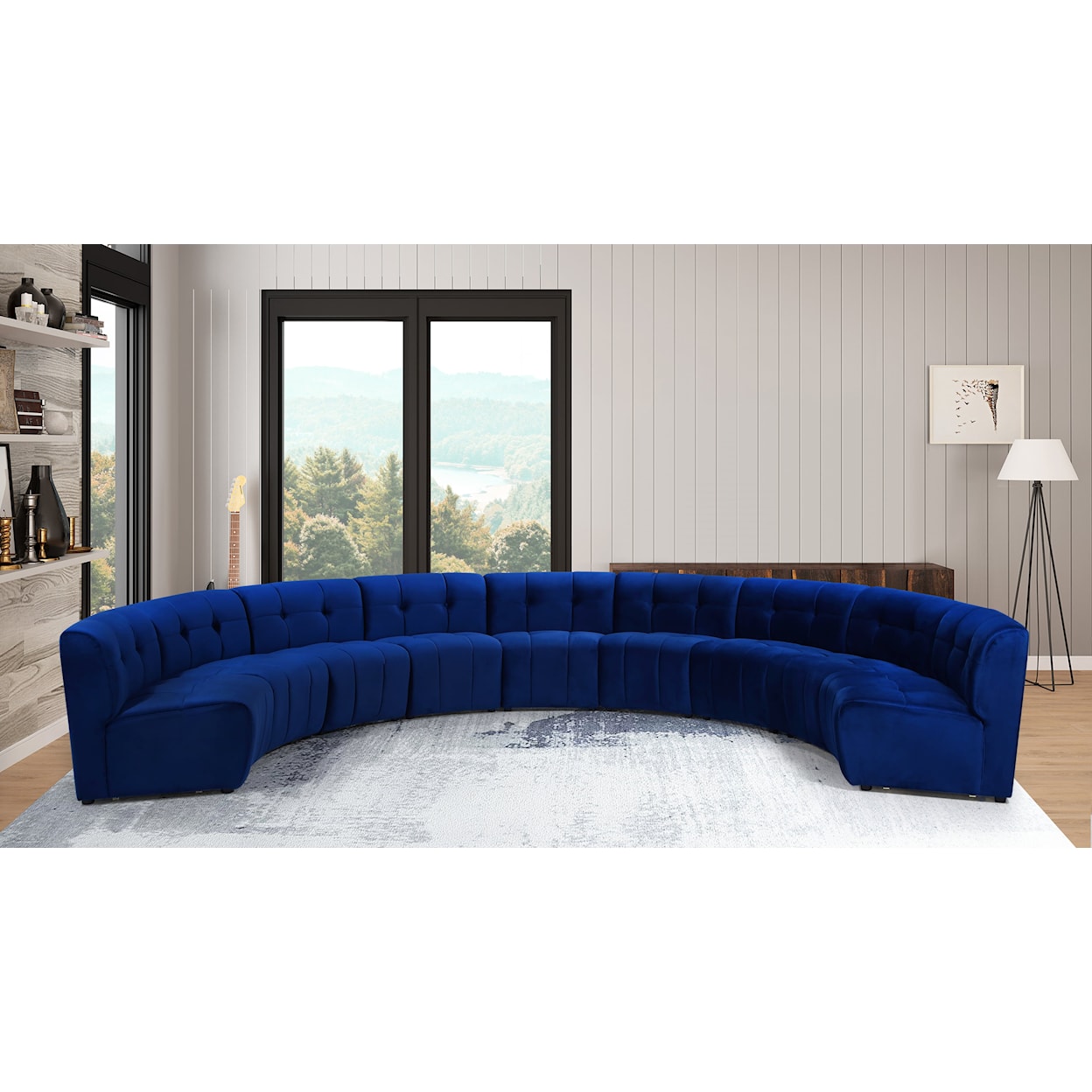 Meridian Furniture Limitless 9pc. Modular Sectional