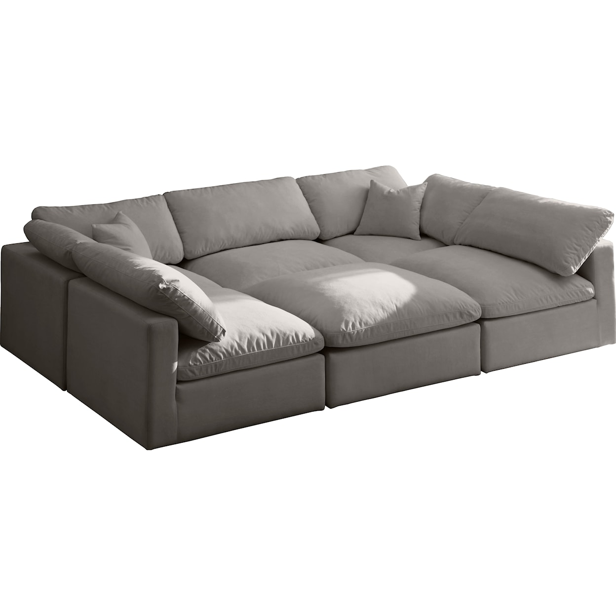 Meridian Furniture Plush Standard Comfort Modular Sectional