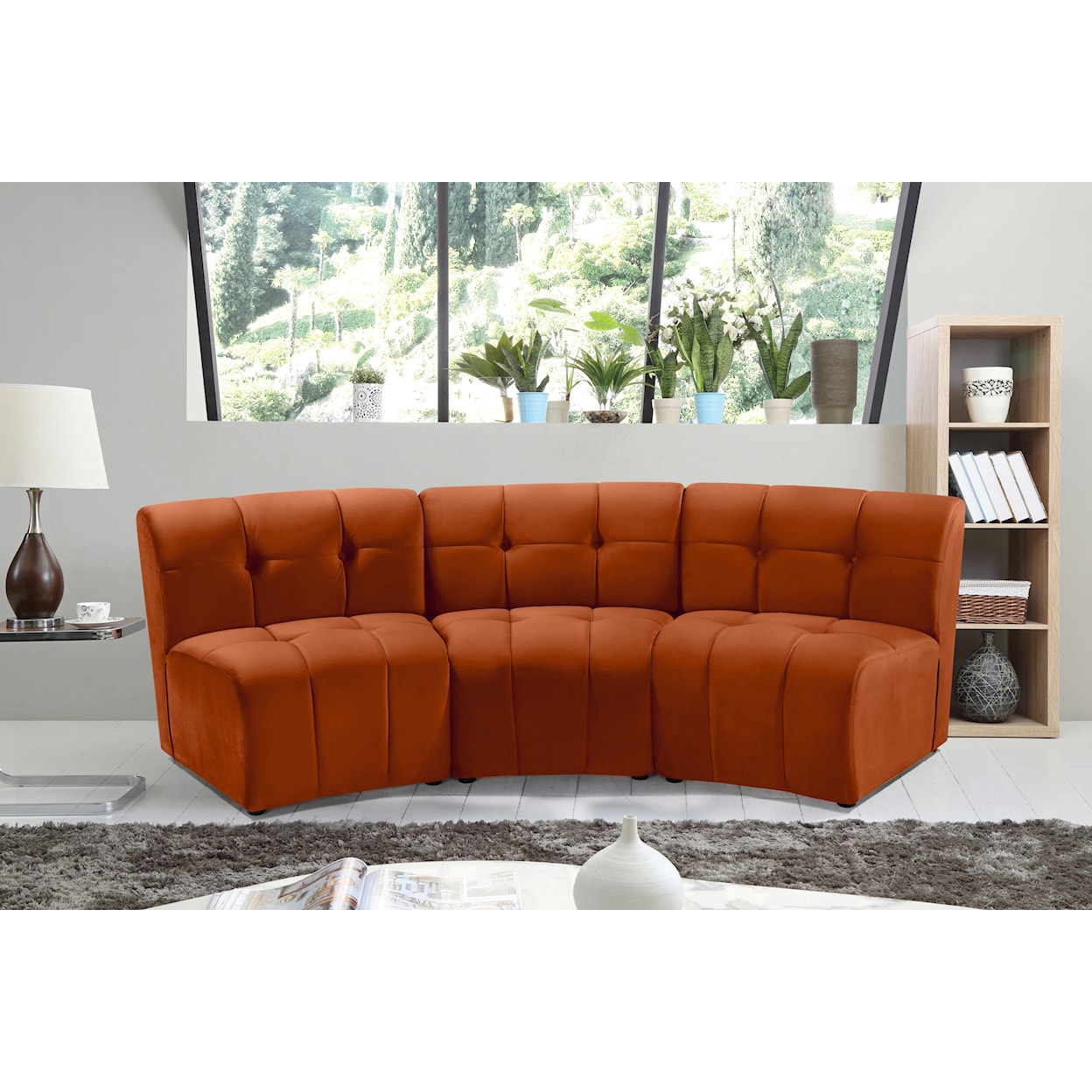 Meridian Furniture Limitless 3pc. Modular Sectional