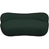 Meridian Furniture Flair Upholstered Green Boucle Fabric Bench