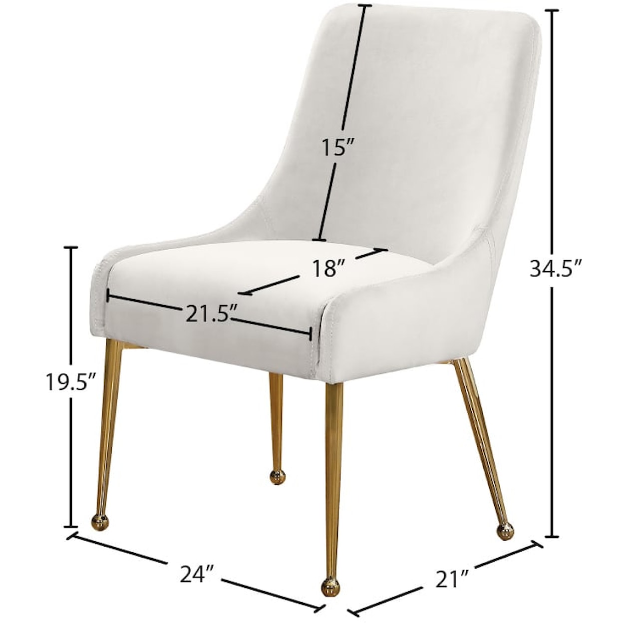 Meridian Furniture Owen Dining Chair