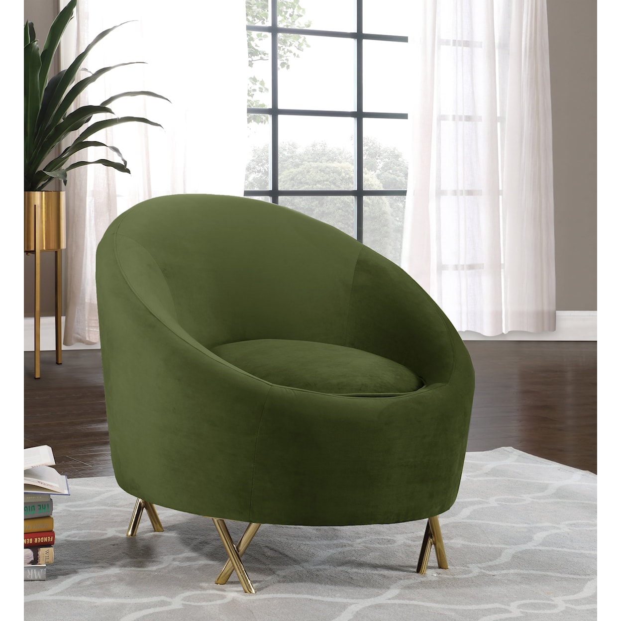 Meridian Furniture Serpentine Chair
