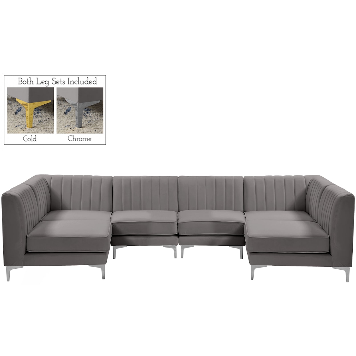 Meridian Furniture Alina Modular Sectional