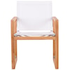 Meridian Furniture Tulum Dining Arm Chair