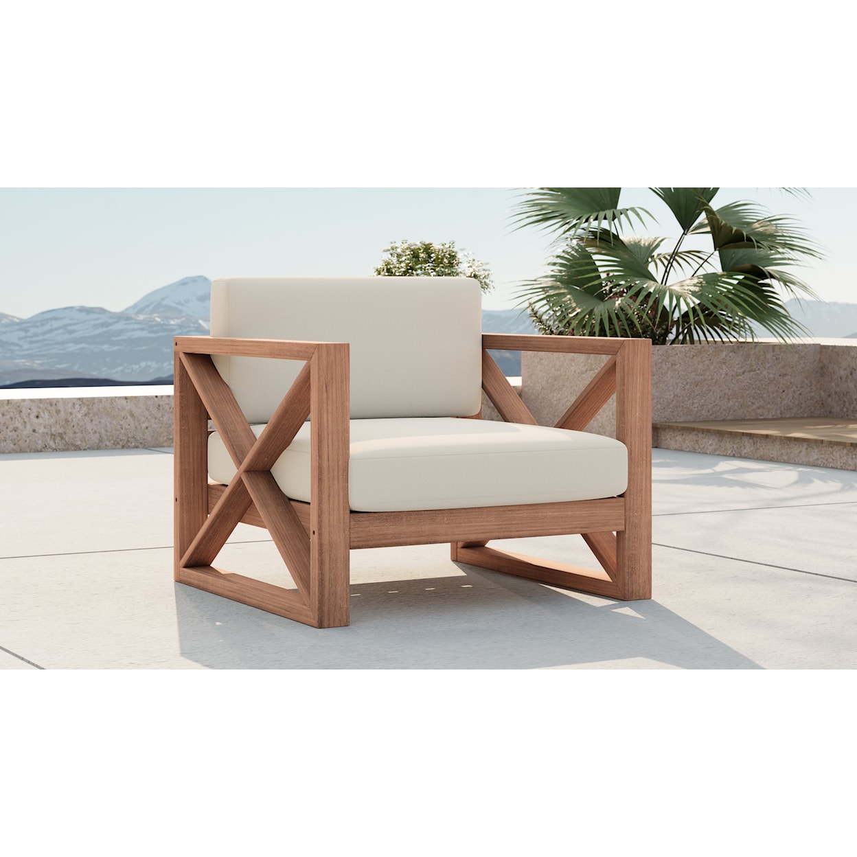 Meridian Furniture Anguilla Outdoor Chair