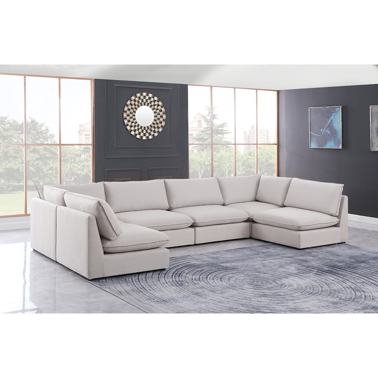 Meridian Furniture Mackenzie Modular Sectional