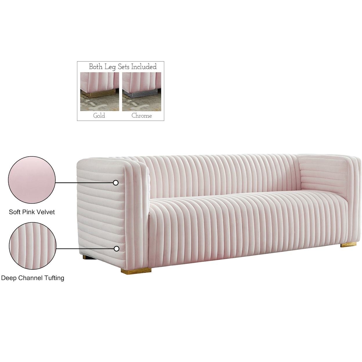 Meridian Furniture Ravish Sofa