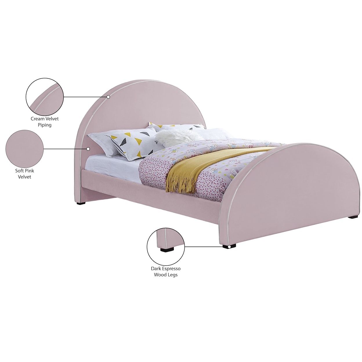 Meridian Furniture Brody Queen Bed