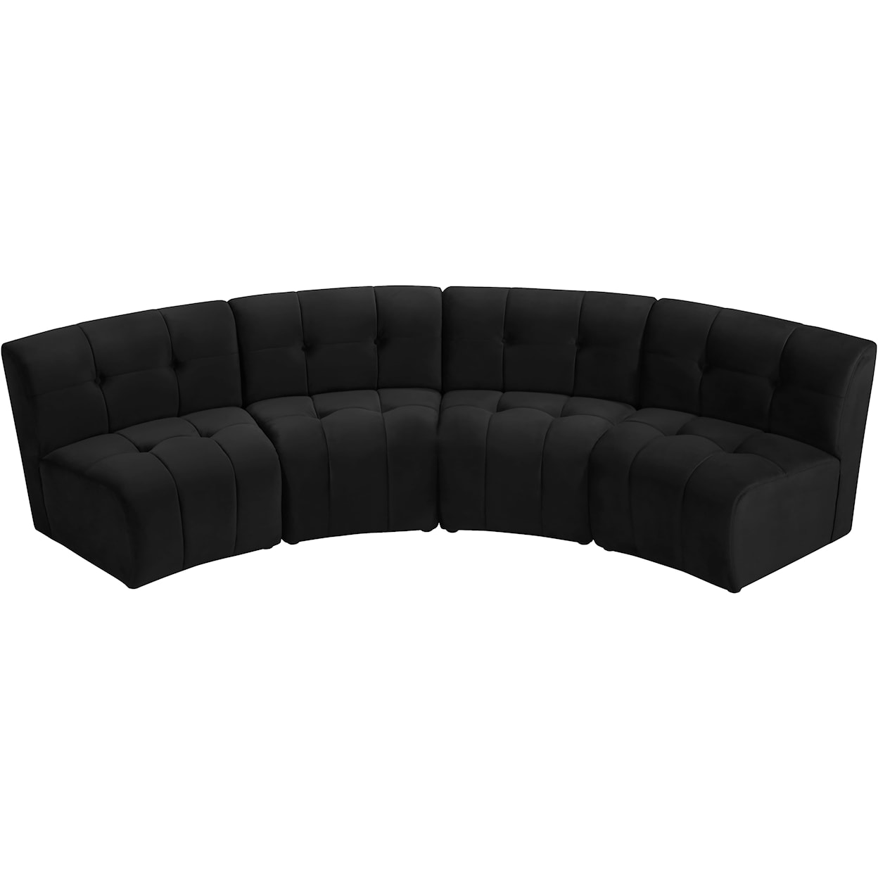 Meridian Furniture Limitless 4pc. Modular Sectional