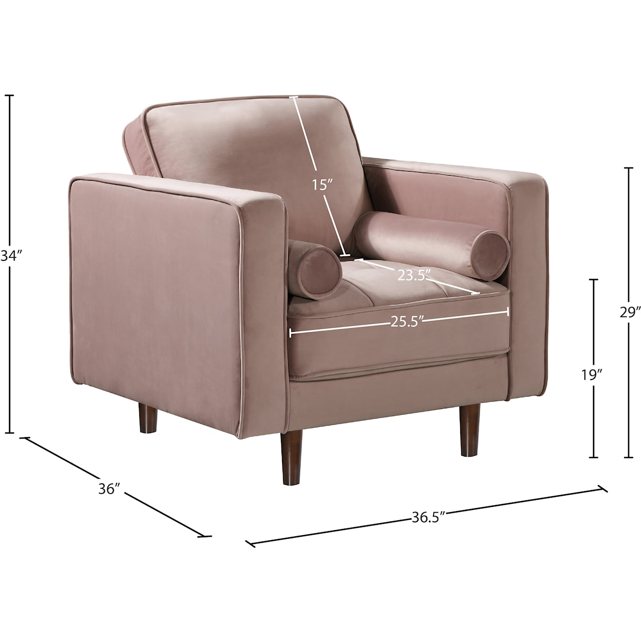 Meridian Furniture Emily Chair
