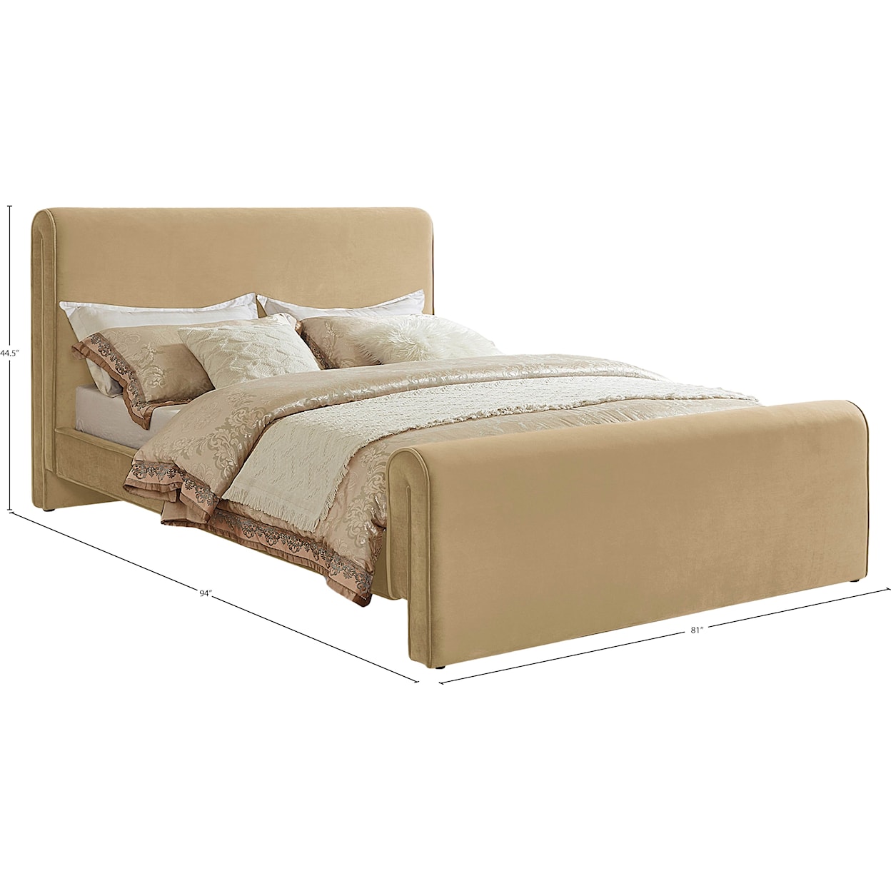 Meridian Furniture Sloan King Bed (3 Boxes)