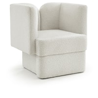 Marcel Cream Boucle Fabric Chair