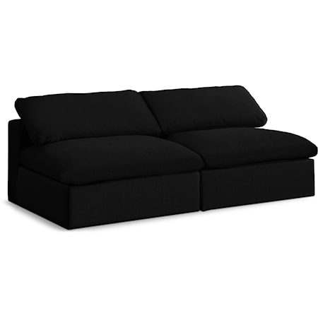 Deluxe Comfort Modular Armless Sofa