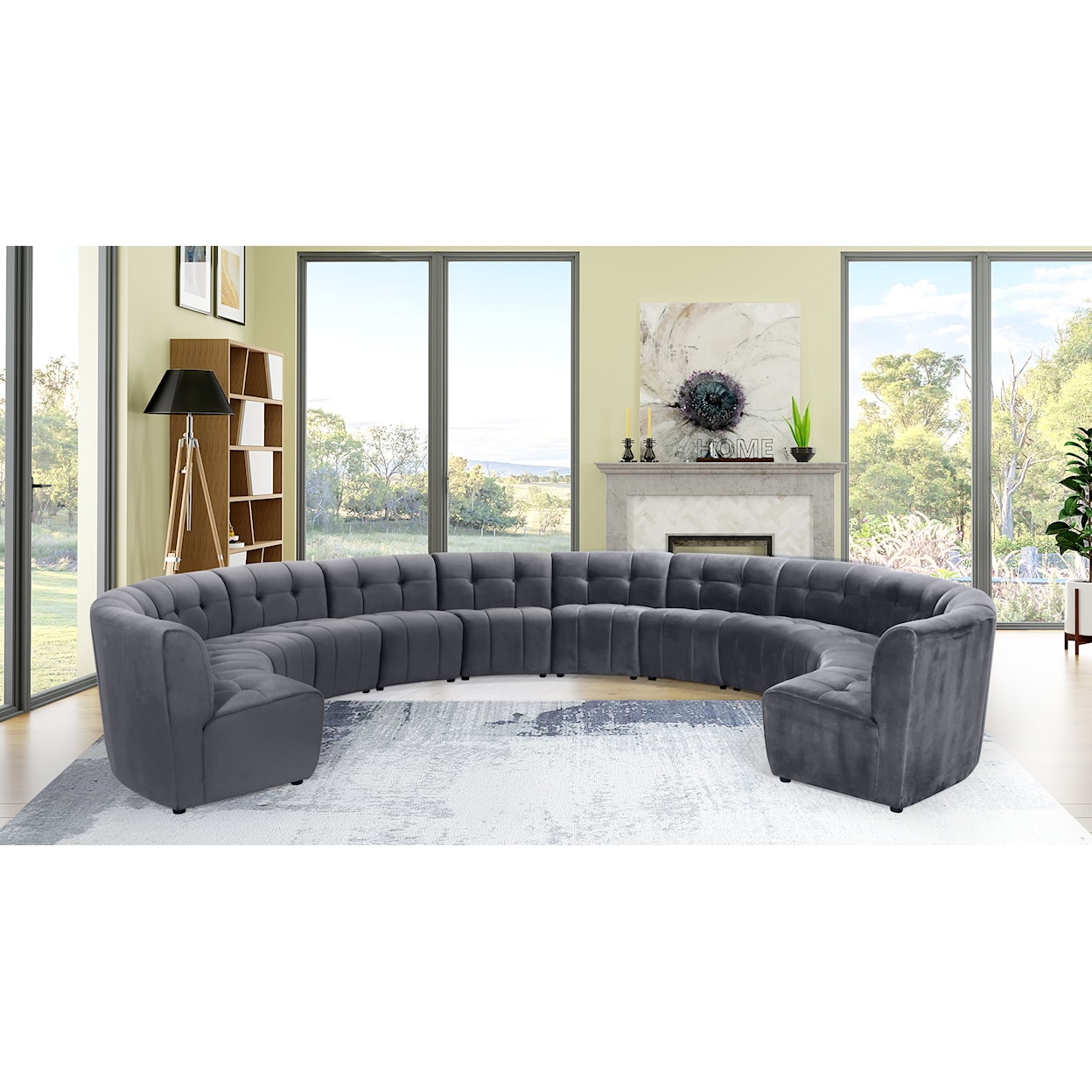 Meridian Furniture Limitless 12pc. Modular Sectional