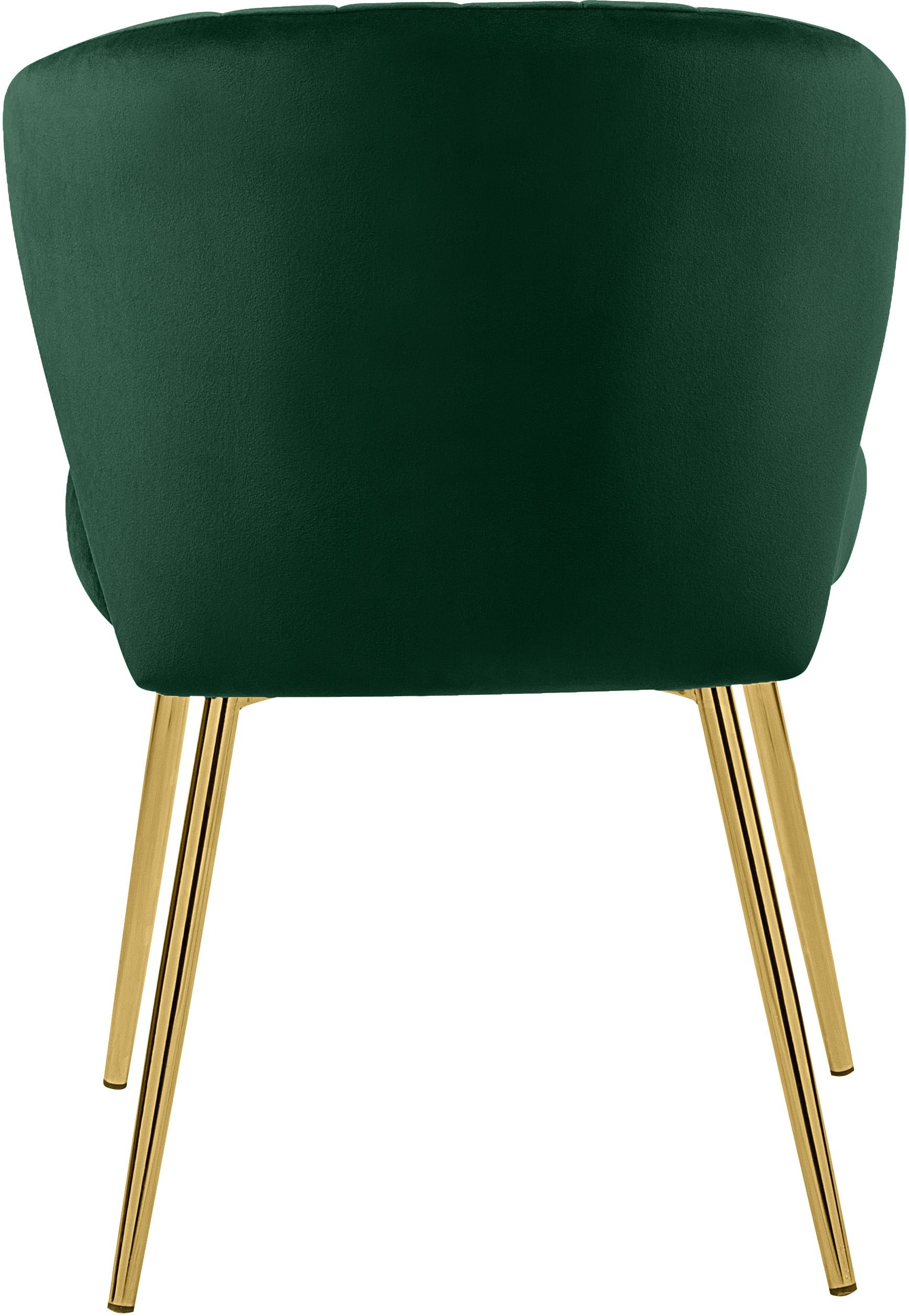 Meridian Furniture Finley 707Green Contemporary Green Velvet Dining
