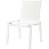 Meridian Furniture Nizuc Aluminum Mesh Dining Chair