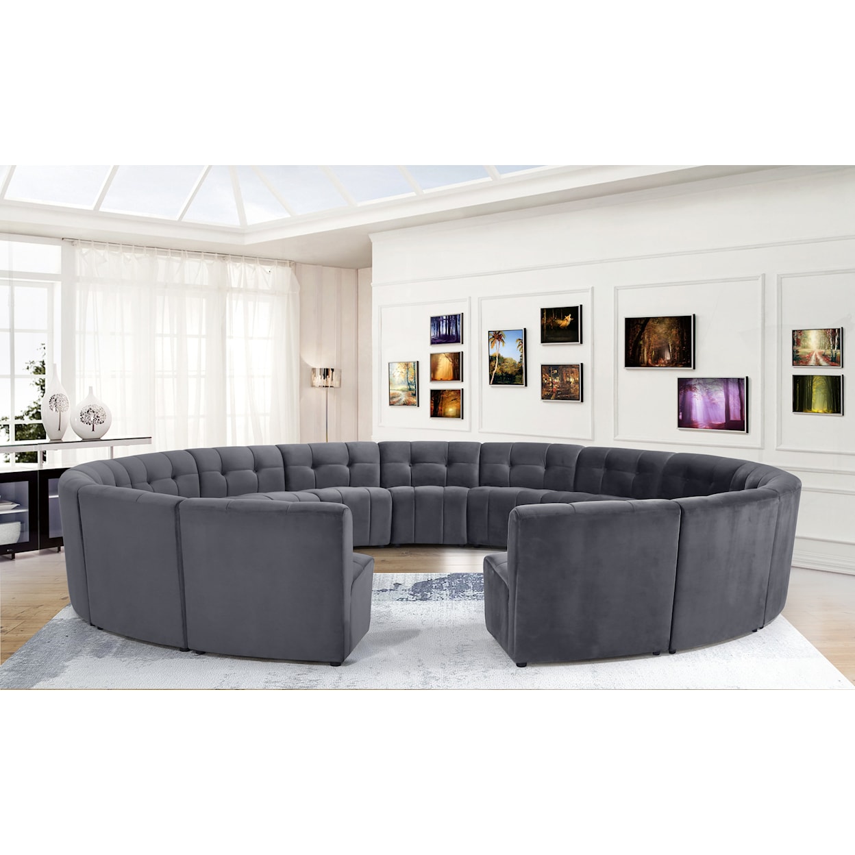 Meridian Furniture Limitless 15pc. Modular Sectional