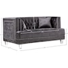 Meridian Furniture Lucas Loveseat