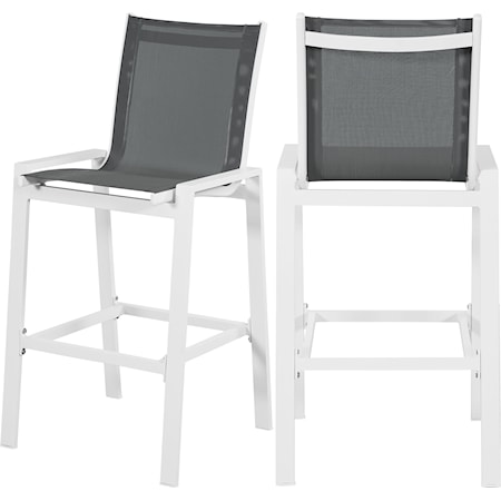 Aluminum Mesh Barstool