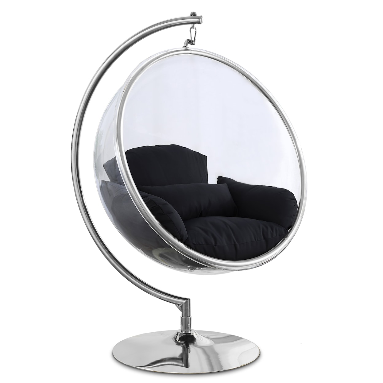 Meridian Furniture Luna Acrylic Swing Chair