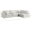 Meridian Furniture Plush Standard Comfort Modular Sectional