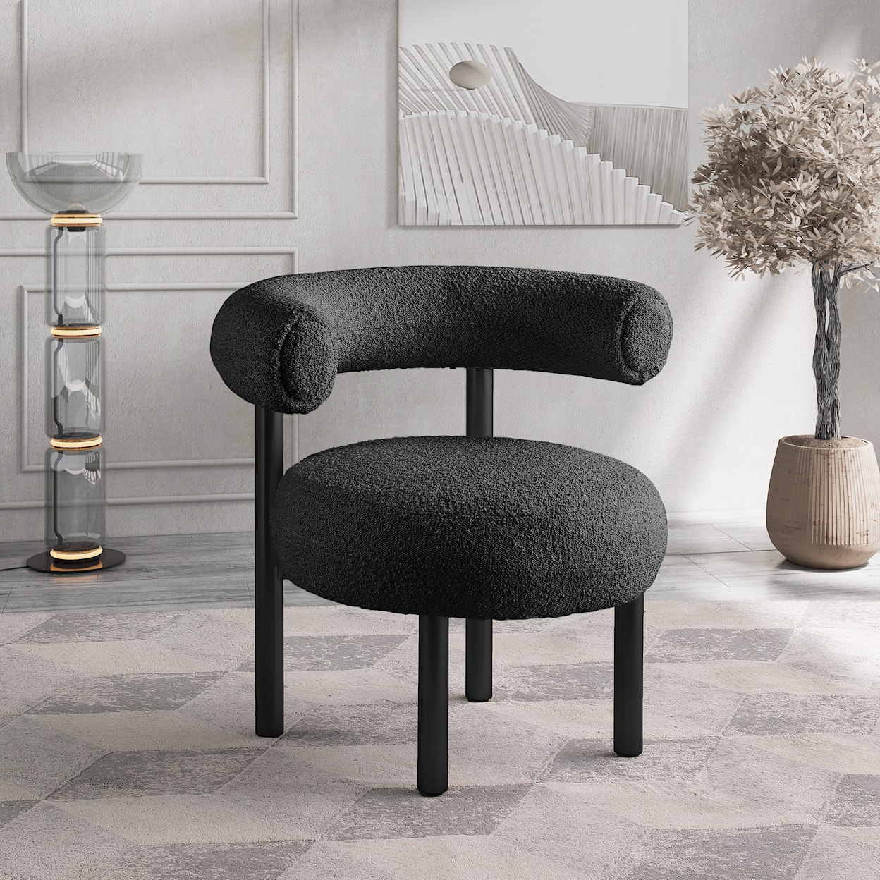 Meridian Furniture Bordeaux Accent Chair