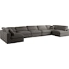 Meridian Furniture Plush Standard Comfort Modular Sectional